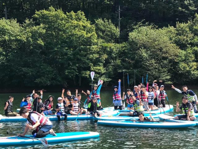 【那須矢の目ダム湖SUP体験ツアー】2020シーズンありがとうございました！！