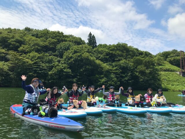 【那須矢の目ダム湖SUP・カヌー体験ツアー】2021シーズンありがとうございました！！