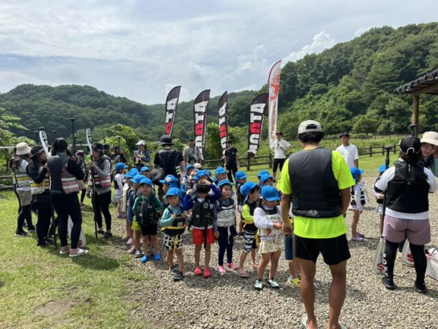 虹ヶ丘認定こども園課外授業sup体験！