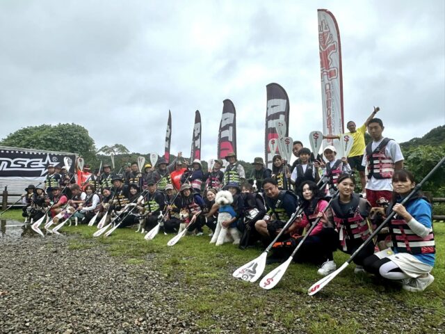 k9レッドクラブのイベントSUPツアー