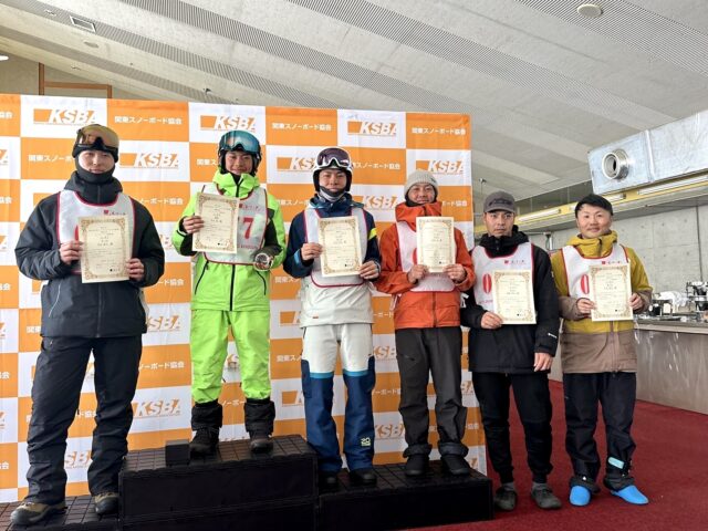 【テクニカル選手権関東大会】 ハンターマウンテンスノーボードスクール大健闘