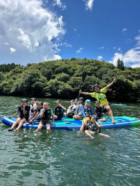 2025.8.8那須高原保育園　sup体験
