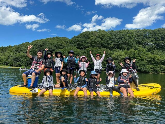 2025.8.8　ひまわり学童　団体SUP