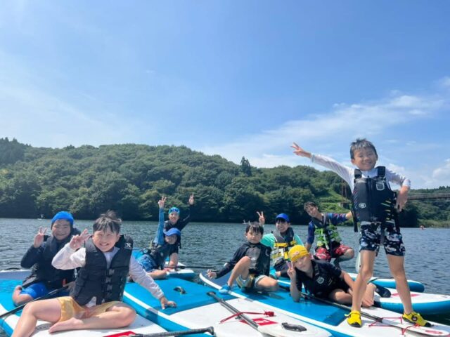 2025.8.22那須高原保育園の卒園児さんsup体験ツアー