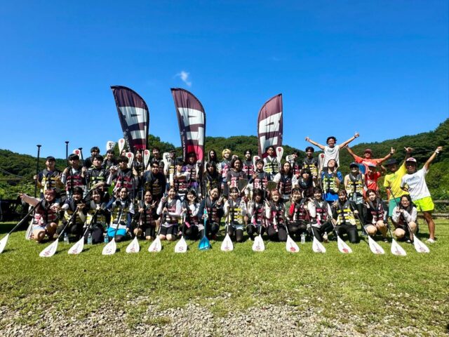 2025.8.28　大学生の団体SUPツアー