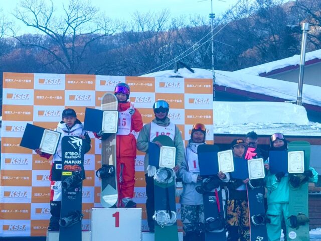 第33回JSBA全日本スノーボードテクニカル選手権 関東大会