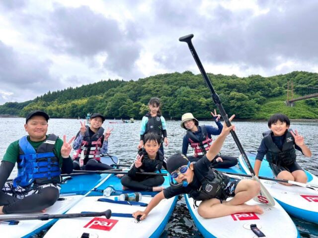 毎年恒例❣️那須町🏄&zwj;♀️親子でトライ🚣&zwj;♂️